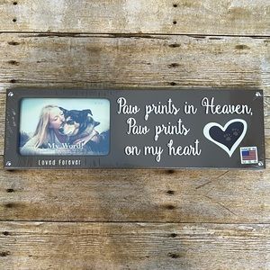 Pet frame for lost pet